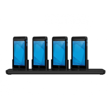 Elo DC10 - Handheld charging stand - 90 Watt - output connectors: 4 - black - for Elo M50 - 1