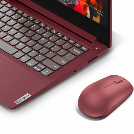 Lenovo 530 Wireless Mouse - Mouse - right and left-handed - optical - 3 buttons - wireless - 2.4 GHz - USB wireless receiver - Cherry Red - for ThinkCentre M80t Gen 3; ThinkCentre neo 50; ThinkPad T14s Gen 3; V50t Gen 2-13 - 4