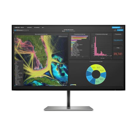 HP Z27k G3 - LED monitor - 27" (27" viewable) - 3840 x 2160 4K @ 60 Hz - IPS - 350 cd / m² - 1000:1 - 5 ms - HDMI, DisplayPort, USB-C - 0