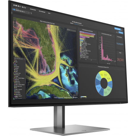 HP Z27k G3 - LED monitor - 27" (27" viewable) - 3840 x 2160 4K @ 60 Hz - IPS - 350 cd / m² - 1000:1 - 5 ms - HDMI, DisplayPort, USB-C - 2