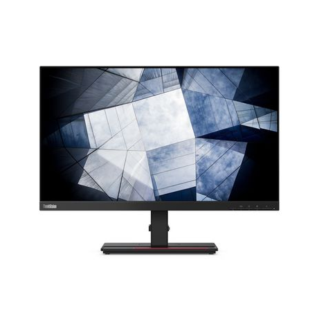 Lenovo ThinkVision P24h-2L - LED monitor - 24" (23.8" viewable) - 2560 x 1440 QHD @ 60 Hz - IPS - 300 cd / m² - 1000:1 - 4 ms - HDMI, DisplayPort, USB-C - speakers - raven black - 0