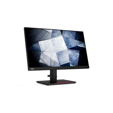 Lenovo ThinkVision P24h-2L - LED monitor - 24" (23.8" viewable) - 2560 x 1440 QHD @ 60 Hz - IPS - 300 cd / m² - 1000:1 - 4 ms - HDMI, DisplayPort, USB-C - speakers - raven black - 1