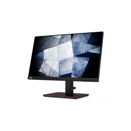 Lenovo ThinkVision P24h-2L - LED monitor - 24" (23.8" viewable) - 2560 x 1440 QHD @ 60 Hz - IPS - 300 cd / m² - 1000:1 - 4 ms - HDMI, DisplayPort, USB-C - speakers - raven black - 7
