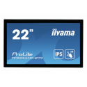 iiyama ProLite TF2234MC-B7X - LED monitor - 22" (21.5" viewable) - open frame - touchscreen - 1920 x 1080 Full HD (1080p) @ 60 Hz - IPS - 350 cd / m² - 1000:1 - 8 ms - HDMI, VGA, DisplayPort - black