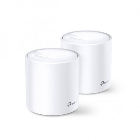 TP-LINK Deco X20 AX1800 Wi-Fi 6 Whole-Home Mesh WiFi System 2-pack 2xGbit RJ45 4xint. antenna MU-MIMO