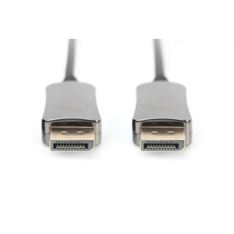 ASSMANN DisplayPort AOC Hybrid-fiber connection cable M/M 30m UHD 8K60Hz CE gold bl