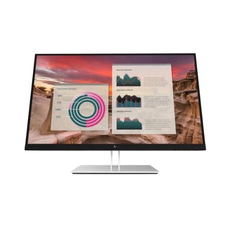 HP E27u G4 - E-Series - LED monitor - 27" - 2560 x 1440 QHD @ 60 Hz - IPS - 250 cd / m² - 1000:1 - 5 ms - HDMI, DisplayPort, USB-C - sparkling black - 0