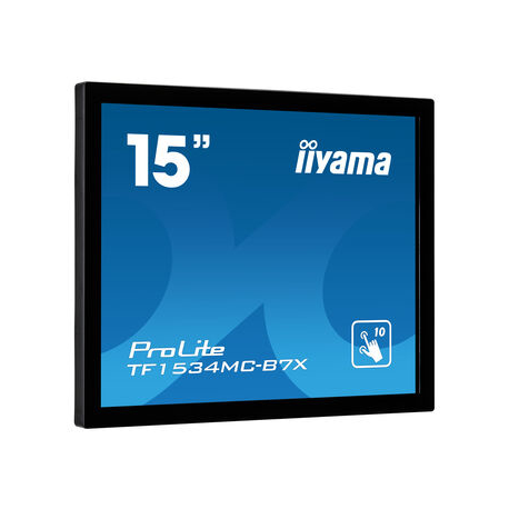 iiyama ProLite TF1534MC-B7X, 38.1 cm (15'), Projected Capacitive, 10 TP, black
