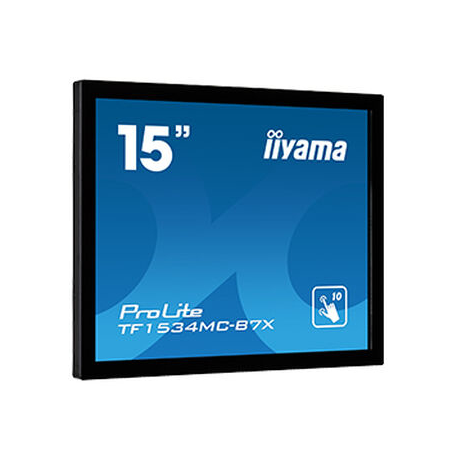 iiyama ProLite TF1534MC-B7X, 38.1 cm (15'), Projected Capacitive, 10 TP, black