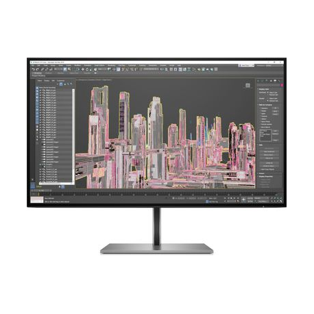 HP Z27u G3 - LED monitor - 27" - 2560 x 1440 QHD @ 60 Hz - IPS - 350 cd / m² - 1000:1 - 5 ms - HDMI, DisplayPort, USB-C - 0