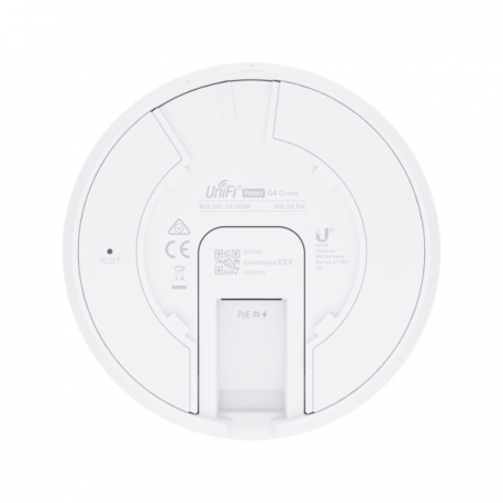 Ubiquiti UniFi Protect G4 Dome Camera - Network surveillance camera - weatherproof - colour (Day&Night) - 5 MP - 2688 x 1512 - fixed focal - audio - GbE - H.264 - PoE - 2