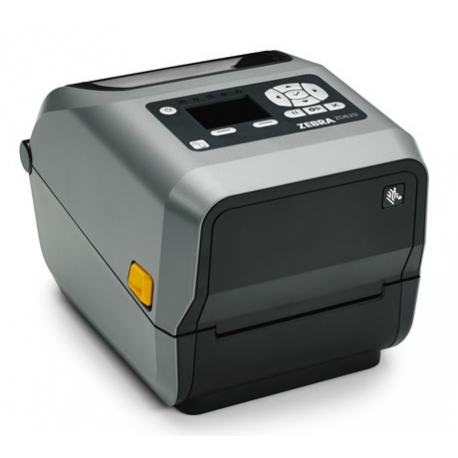 Zebra ZD621d, 12 dots/mm (300 dpi), disp., RTC, USB, USB Host, RS232, BT, Ethernet, Wi-Fi, grey