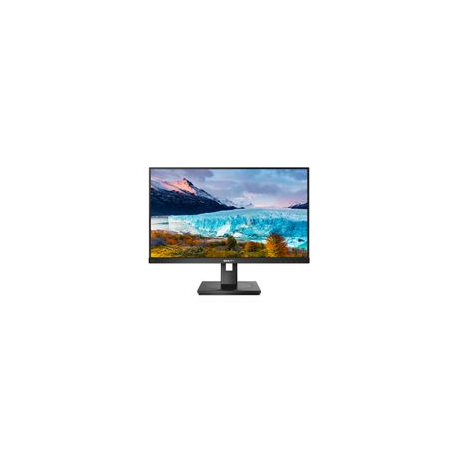 Philips S-line 272S1AE - LED monitor - 27" - 1920 x 1080 Full HD (1080p) @ 75 Hz - IPS - 250 cd / m² - 1000:1 - 4 ms - HDMI, DVI-D, VGA, DisplayPort - speakers - black texture - 5