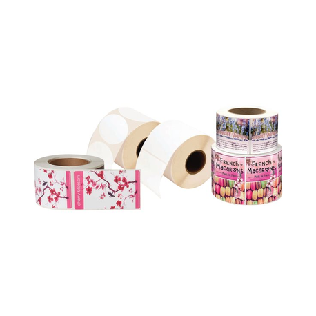 Primera Paper High Gloss - Glossy - 51 x 76 mm 1000 label(s) (1 roll(s) x 1000) labels - for Primera LX200e Desktop Label Printer, LX400e Color Label Printer, LX500e - 0