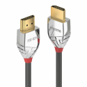 Lindy Cromo Line Standard - HDMI with Ethernet cable - HDMI (M) to HDMI (M) - 7.5 m - triple shielded - grey boots - 4K support