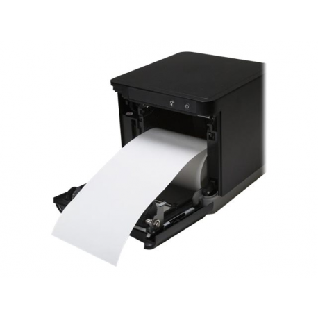 Star mC-Print3 MCP30 BK E+U - Receipt printer - direct thermal - Roll (8 cm) - 203 dpi - up to 250 mm/sec - USB, LAN - auto cutter - black - 1