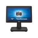 EloPOS System i3 - With I/O Hub Stand - all-in-one - 1 x Core i3 8100T / 3.1 GHz - RAM 8 GB - SSD 128 GB - UHD Graphics 630 - GigE - WLAN: 802.11a/b/g/n/ac, Bluetooth 5.0 - Win 10 IoT Enterprise LTSC 64-bit - monitor: LED 15.6" 1366 x 768 (HD) touchscreen