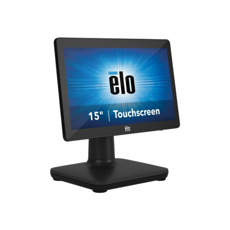 EloPOS System i3 - With I/O Hub Stand - all-in-one - 1 x Core i3 8100T / 3.1 GHz - RAM 8 GB - SSD 128 GB - UHD Graphics 630 - GigE - WLAN: 802.11a/b/g/n/ac, Bluetooth 5.0 - Win 10 IoT Enterprise LTSC 64-bit - monitor: LED 15.6" 1366 x 768 (HD) touchscreen - 2