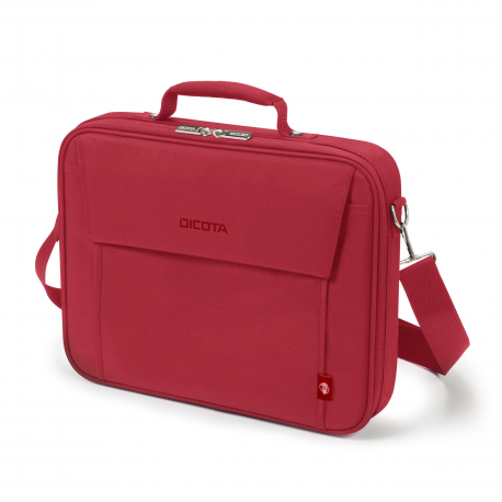 DICOTA Eco Multi BASE - Notebook carrying case - 14" - 15.6" - red - 2