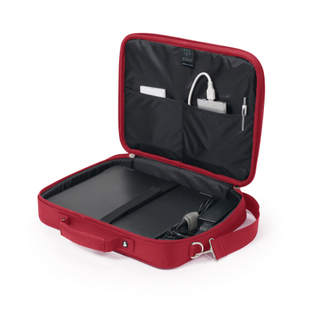 DICOTA Eco Multi BASE - Notebook carrying case - 14" - 15.6" - red - 5