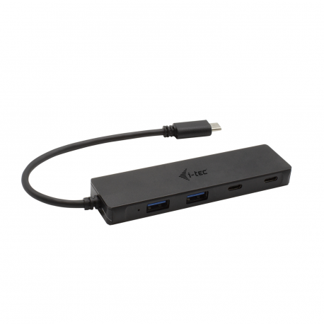 i-Tec - Hub - 2 x SuperSpeed USB 3.0 + 2 x USB-C 3.1 Gen 1 - desktop - 5