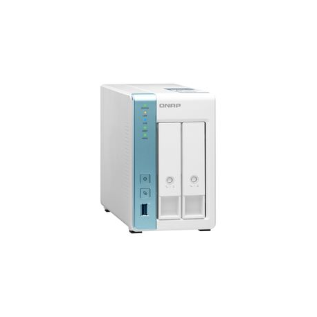 QNAP TS-231P3-4G Annapurna Labs Alpine AL-314 1.7GHz Quad Core 4GB DDR3L 1x2.5GbE+1xGbE LAN SATA 6Gb/s 3xUSB3.2 Gen1 ports