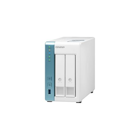 QNAP TS-231P3-4G Annapurna Labs Alpine AL-314 1.7GHz Quad Core 4GB DDR3L 1x2.5GbE+1xGbE LAN SATA 6Gb/s 3xUSB3.2 Gen1 ports
