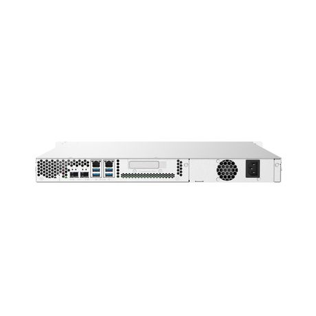 QNAP TS-432PXU - NAS server - 4 bays - rack-mountable - SATA 6Gb/s - RAID 0, 1, 5, 6, 10, JBOD - RAM 2 GB - 2.5 Gigabit Ethernet / 10 Gigabit Ethernet - iSCSI - 1U - 5