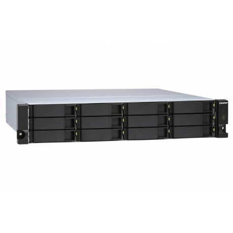 QNAP TL-R1200S-RP - Hard drive array - 12 bays (SATA-600) - SATA 6Gb/s (external) - rack-mountable - 2U - 9