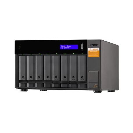 QNAP TL-D800S - Hard drive array - 8 bays (SATA-600) - SATA 6Gb/s (external) - 4