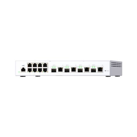 QNAP QSW-M408-4C 8 port 1Gbps 4 port 10G SFP+/ NBASE-T Combo Web Managed Switch