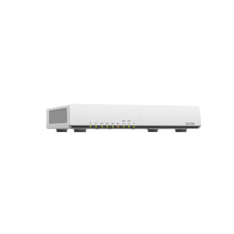 QNAP QHora-301W - Wireless router - 6-port switch - 10 GigE - 802.11a/b/g/n/ac/ax - Dual Band - 2