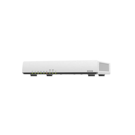 QNAP QHora-301W - Wireless router - 6-port switch - 10 GigE - 802.11a/b/g/n/ac/ax - Dual Band - 3