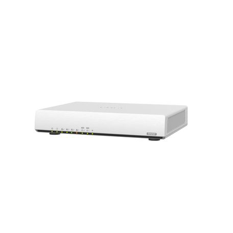 QNAP QHora-301W - Wireless router - 6-port switch - 10 GigE - 802.11a/b/g/n/ac/ax - Dual Band - 4