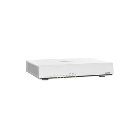 QNAP QHora-301W - Wireless router - 6-port switch - 10 GigE - 802.11a/b/g/n/ac/ax - Dual Band - 5