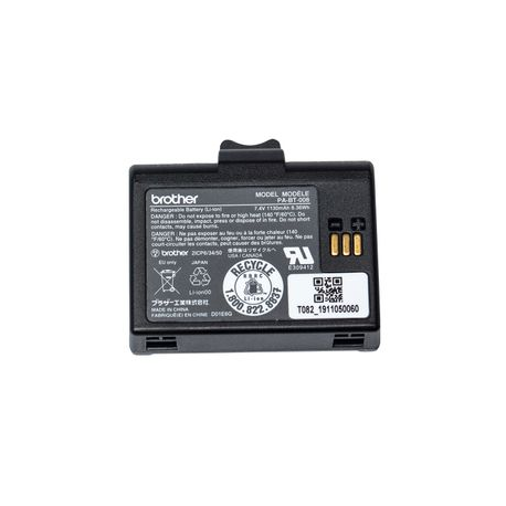 Brother PA-BT-008 - Printer battery - 1 x Lithium Ion 1130 mAh 8.36 Wh - for RuggedJet RJ-2035B, RJ-2055WB - 1