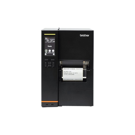 4in Industrial Label Printer (300dpi Thermal Transfer, Touch Panel, Rewinder)