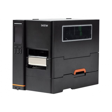 4in Industrial Label Printer (300dpi Thermal Transfer, Touch Panel, Rewinder)