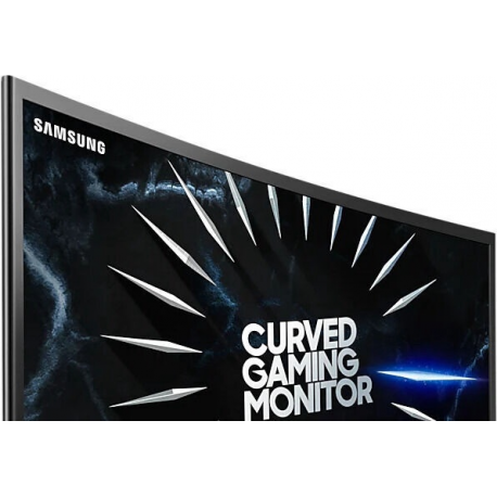 LCD Monitor|SAMSUNG|CRG50|23.5"|Gaming/Curved|Panel VA|1920x1080|16:9|144Hz|4 ms|Tilt|Colour Black|LC24RG50FQRXEN