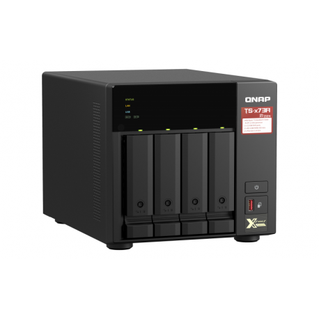 QNAP TS-473A - NAS server - 4 bays - SATA 6Gb/s - RAM 8 GB - 2.5 Gigabit Ethernet - 3