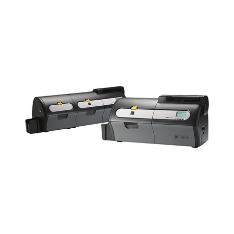 Zebra ZXP Series 7 - Plastic card printer - colour - Duplex - dye sublimation / thermal transfer - CR-80 Card (85.6 x 54 mm) - 300 dpi - up to 1375 cards / hour (mono) / up to 300 cards / hour (colour) - capacity: 200 cards - USB 2.0, LAN - 1
