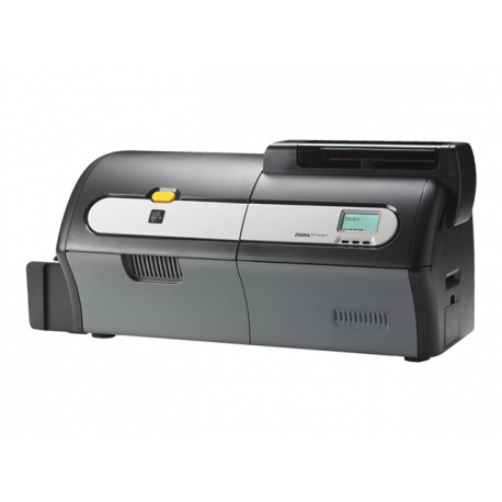 Zebra ZXP Series 7 - Plastic card printer - colour - Duplex - dye sublimation / thermal transfer - CR-80 Card (85.6 x 54 mm) - 300 dpi - up to 1375 cards / hour (mono) / up to 300 cards / hour (colour) - capacity: 200 cards - USB 2.0, LAN - 2