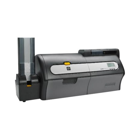 Zebra ZXP Series 7 - Plastic card printer - colour - Duplex - dye sublimation / thermal transfer - CR-80 Card (85.6 x 54 mm) - 300 dpi - up to 1375 cards / hour (mono) / up to 300 cards / hour (colour) - capacity: 200 cards - USB 2.0, LAN - 6