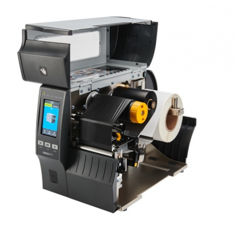 Zebra ZT400 Series ZT411 - Label printer - direct thermal  /  thermal transfer - Roll (11.4 cm) - 300 dpi - up to 254 mm / sec - USB 2.0, LAN, serial, USB host, NFC, Bluetooth 4.1 - 3