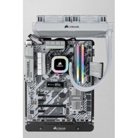 CORSAIR Vengeance RGB PRO SL - DDR4 - kit - 32 GB: 2 x 16 GB - DIMM 288-pin - 3200 MHz  /  PC4-25600 - CL16 - 1.35 V - unbuffered - non-ECC - black - 4