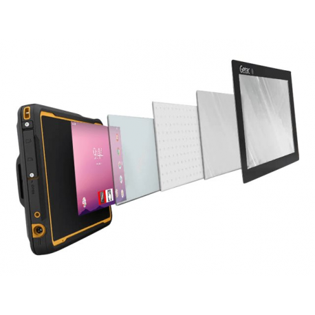 Getac ZX70 G2 - Tablet - rugged - Android 9.0 (Pie) - 64 GB - 7" IPS (1280 x 720) - barcode reader - USB host - microSD slot - 4G - LTE - 7