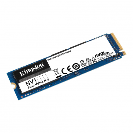 Kingston - Solid state drive - 500 GB - internal - M.2 2280 - PCI Express 3.0 x4 (NVMe) - 2