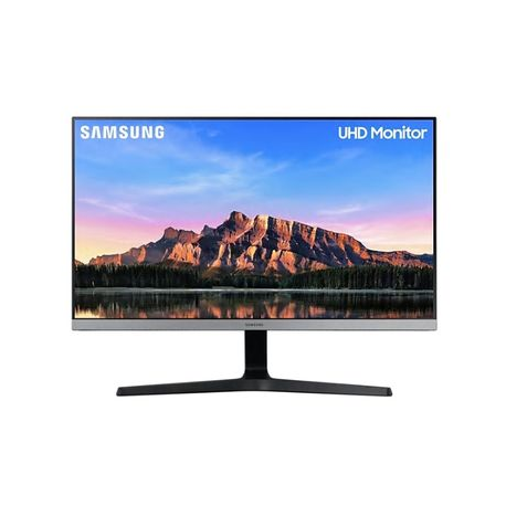 LCD Monitor|SAMSUNG|LU28R550UQR|28"|4K|Panel IPS|3840x2160|16:9|60 Hz|5 ms|Tilt|Colour Grey / Blue|LU28R550UQRXEN