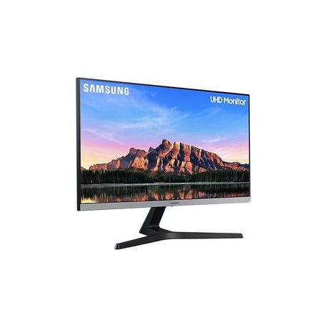 LCD Monitor|SAMSUNG|LU28R550UQR|28"|4K|Panel IPS|3840x2160|16:9|60 Hz|5 ms|Tilt|Colour Grey / Blue|LU28R550UQRXEN
