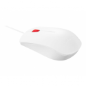 Lenovo Essential - Mouse - right and left-handed - optical - 3 buttons - wired - USB - white - for ThinkCentre M75q Gen 2; M80; ThinkPad P14s Gen 2; T15 Gen 2; Yoga Slim 7 Pro 14
